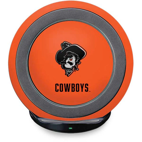 Oklahoma State University OSU Basketball Fast Charge Wireless Charging Stand Skin